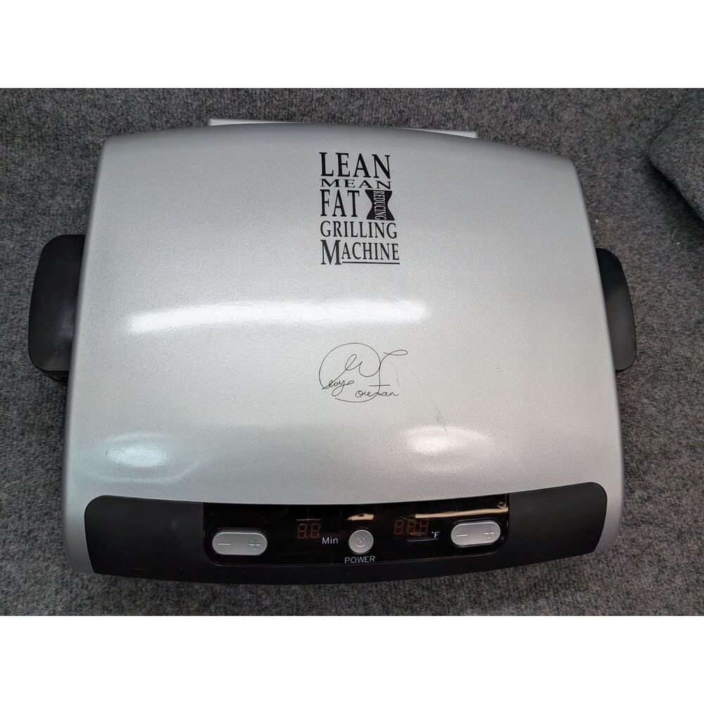George Foreman GRP99 Lean Mean Fat Reducing Grilling Machine Digital Grill
